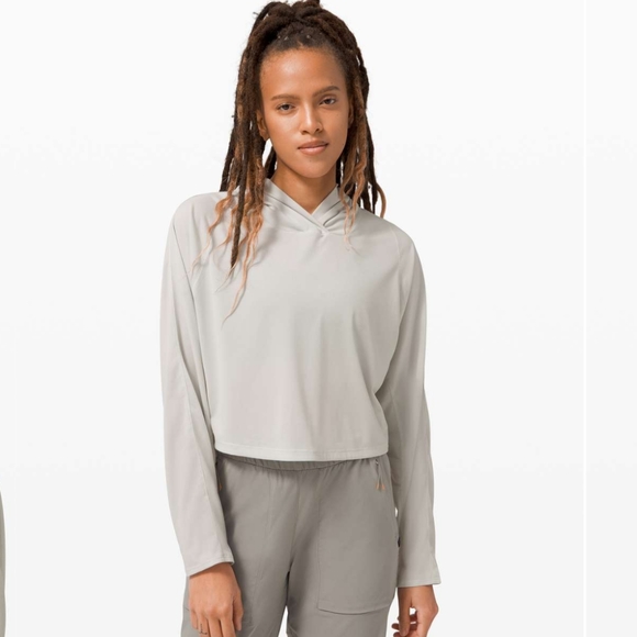 Lululemon Lab Varsa Hoodie Mesh L NWT - Picture 1 of 10